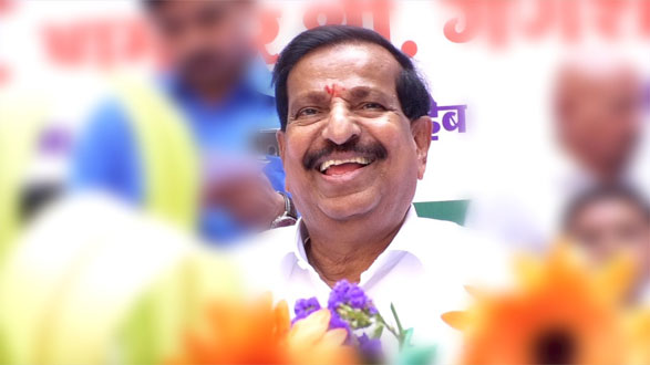 Bharat Samachar TV | मंत्री गणेश नाईक ठाणे जिल्ह्याचे निवडणूक प्रभारी